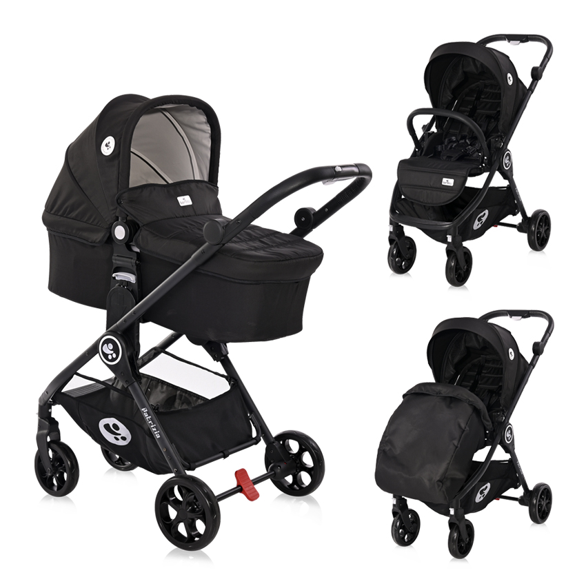 Lorelli Premium Д.КОЛИЧКА PATRIZIA BLACK