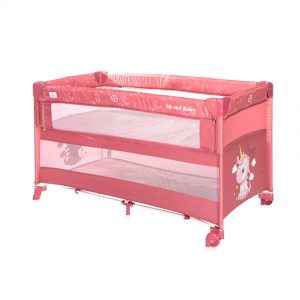Lorelli Premium КОШАРА UP AND DOWN С ПАДАЩА ПРЕГРАДА ROSE VELVET -