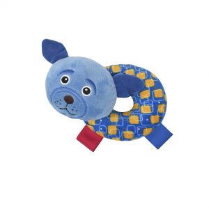 Lorelli Toys ДРЪНКАЛКА DONUT LORELLI TOYS КУЧЕ СИНЬО