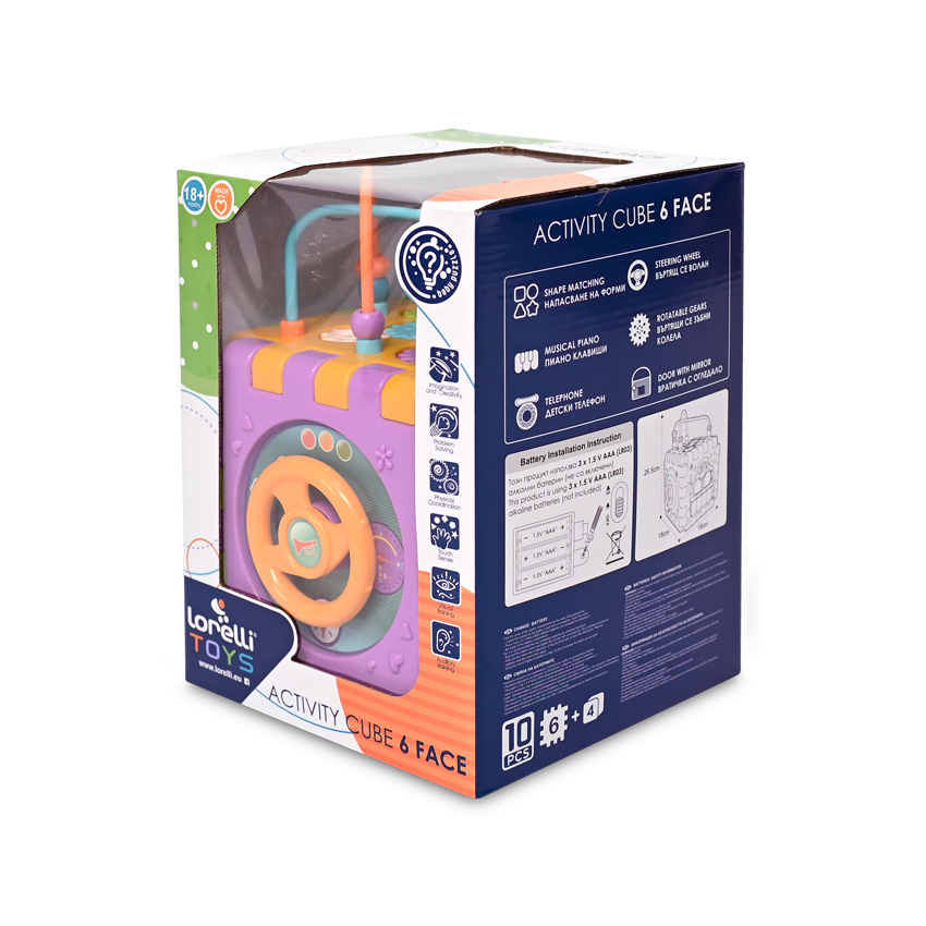 Lorelli Toys АКТИВЕН КУБ 6 FACES - Image 5