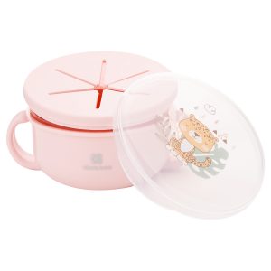 Kikkaboo Купа за снак 2в1 Savanna Pink