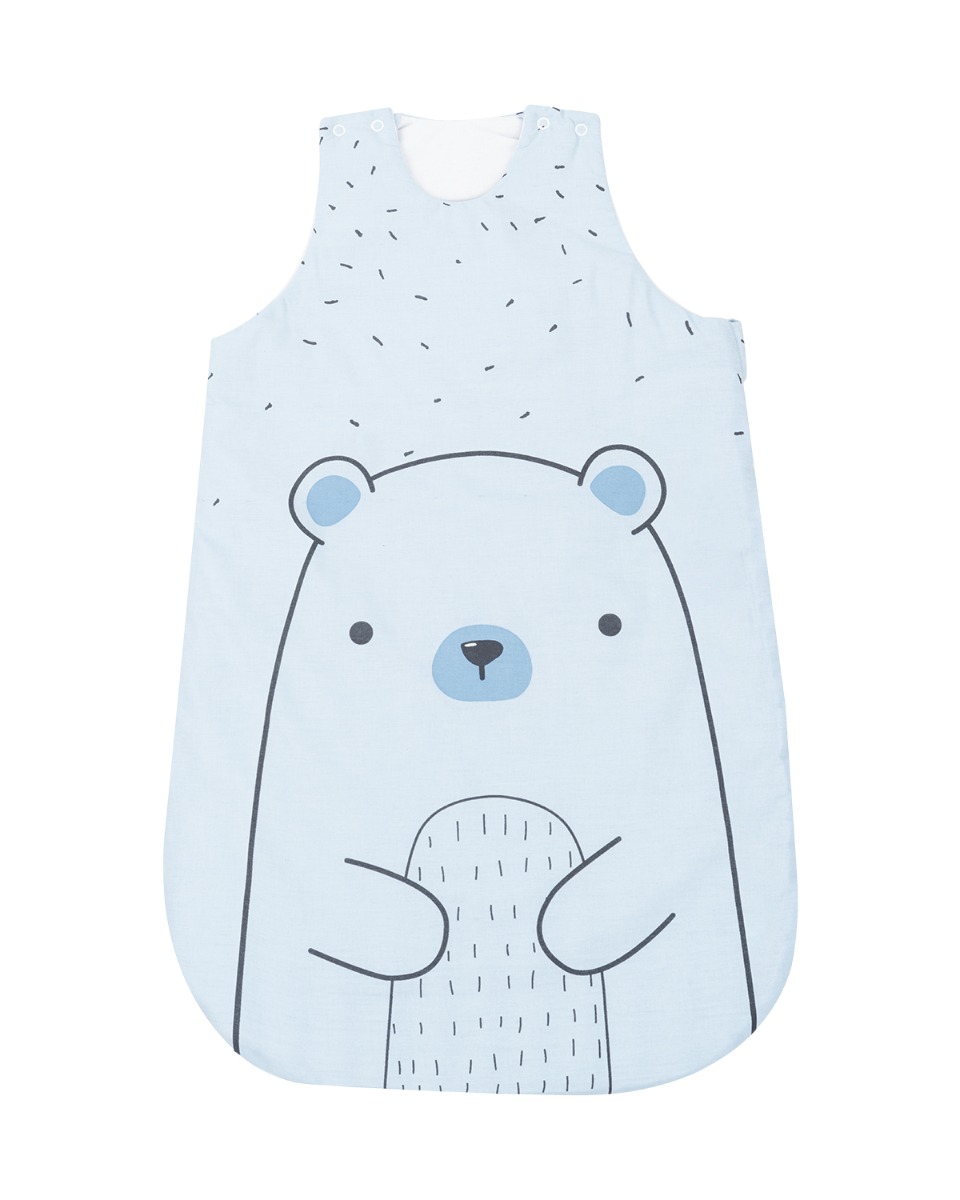 Kikkaboo Зимен спален чувал 6-18 месеца Bear with me Blue