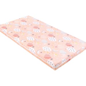 Kikkaboo Матрак Fantasia Plus 60x120x8см Clouds Peach