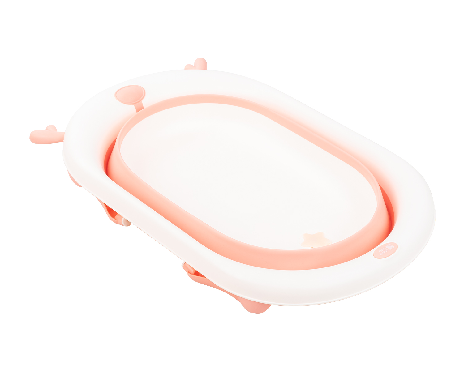 Kikkaboo Вана сгъваема Foldy Pink - Image 2