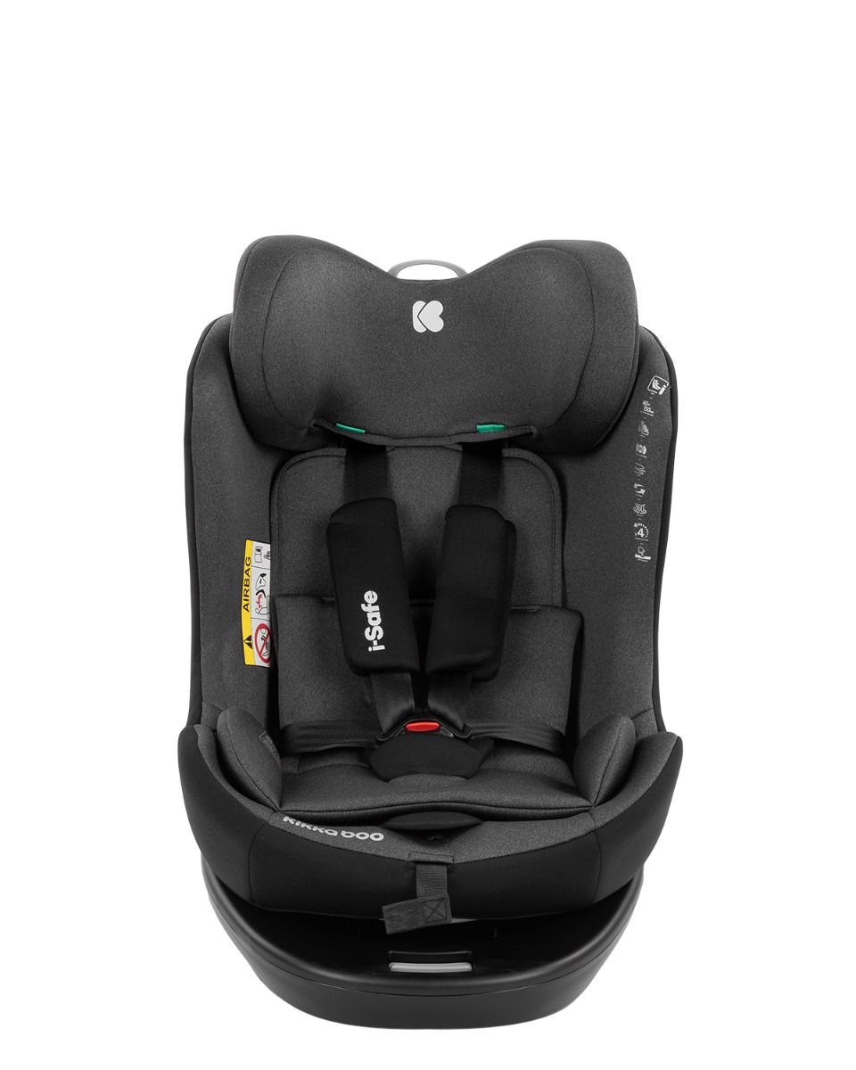 Kikkaboo Стол за кола 40-150 см i-Safe i-SIZЕ Dark Grey - Image 8