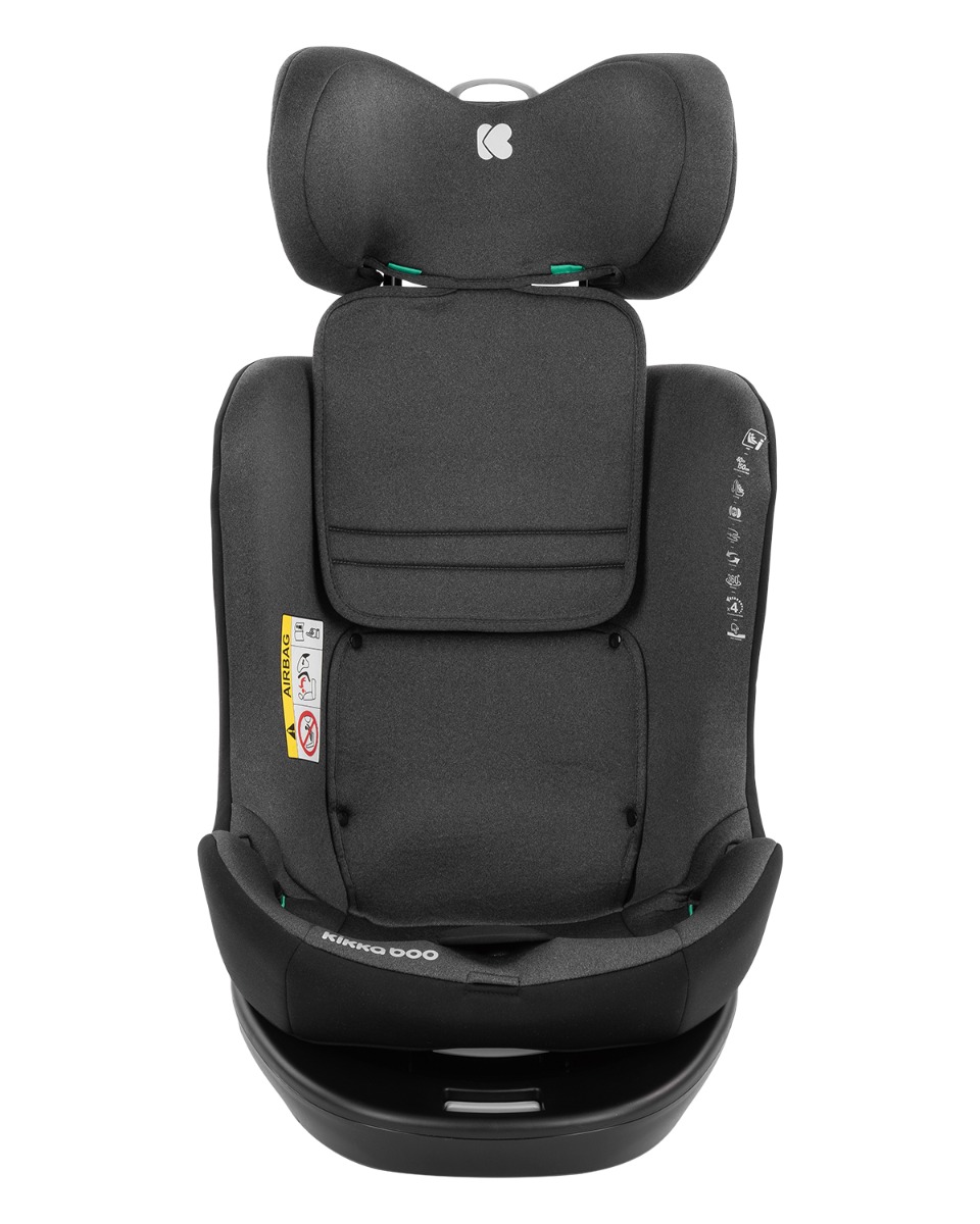 Kikkaboo Стол за кола 40-150 см i-Safe i-SIZЕ Dark Grey - Image 9