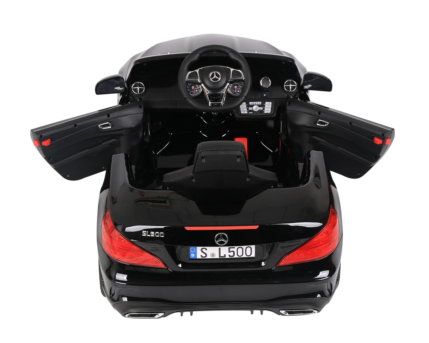 Kikkaboo Акумулаторна кола Licensed Mercedes Benz SL500 Black SP - Image 4