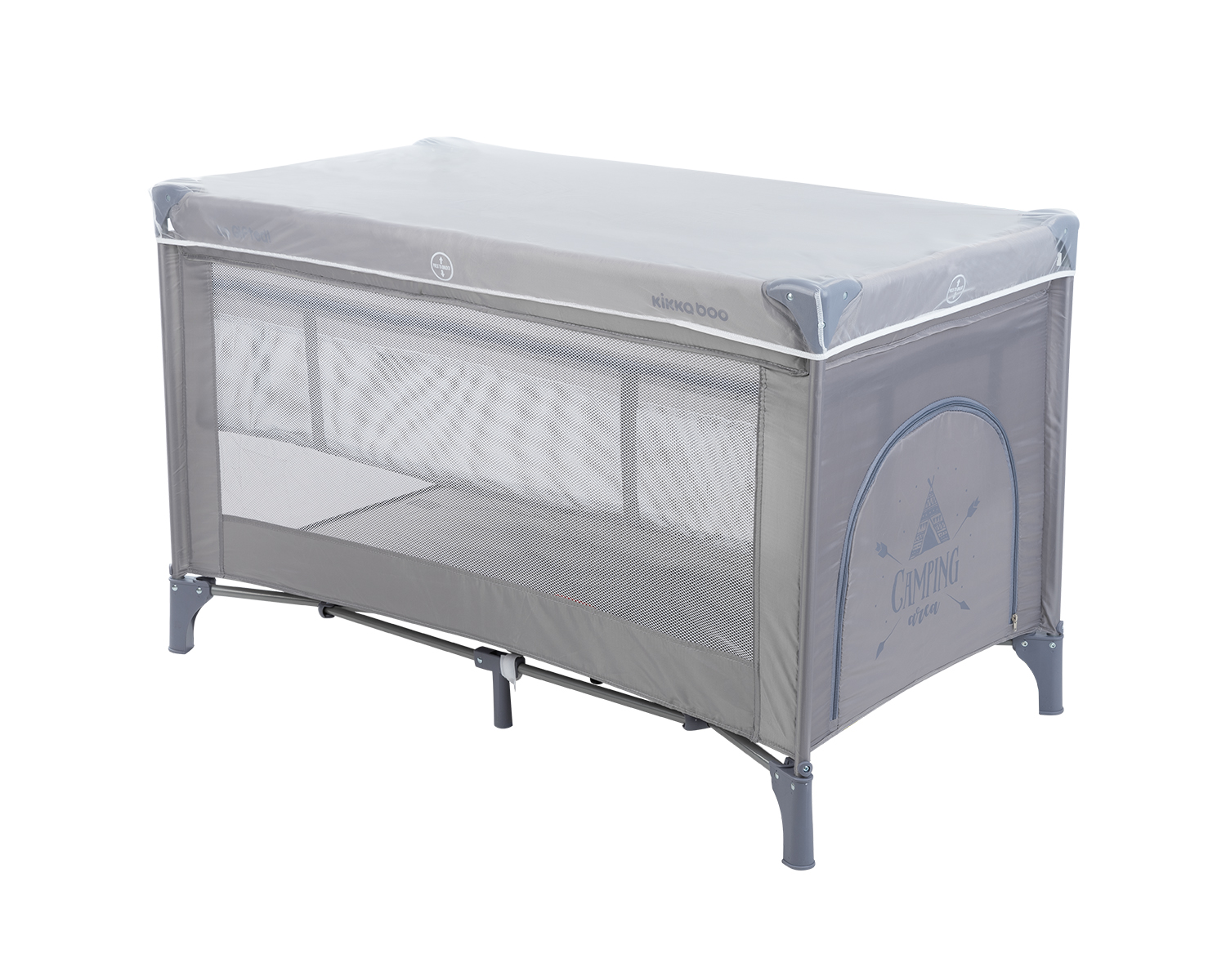 Kikkaboo Комарник за кошара 60х120см бял - Image 2