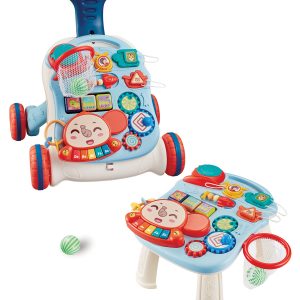 Kikkaboo Играчка за прохождане 3в1 Play & Grow Blue