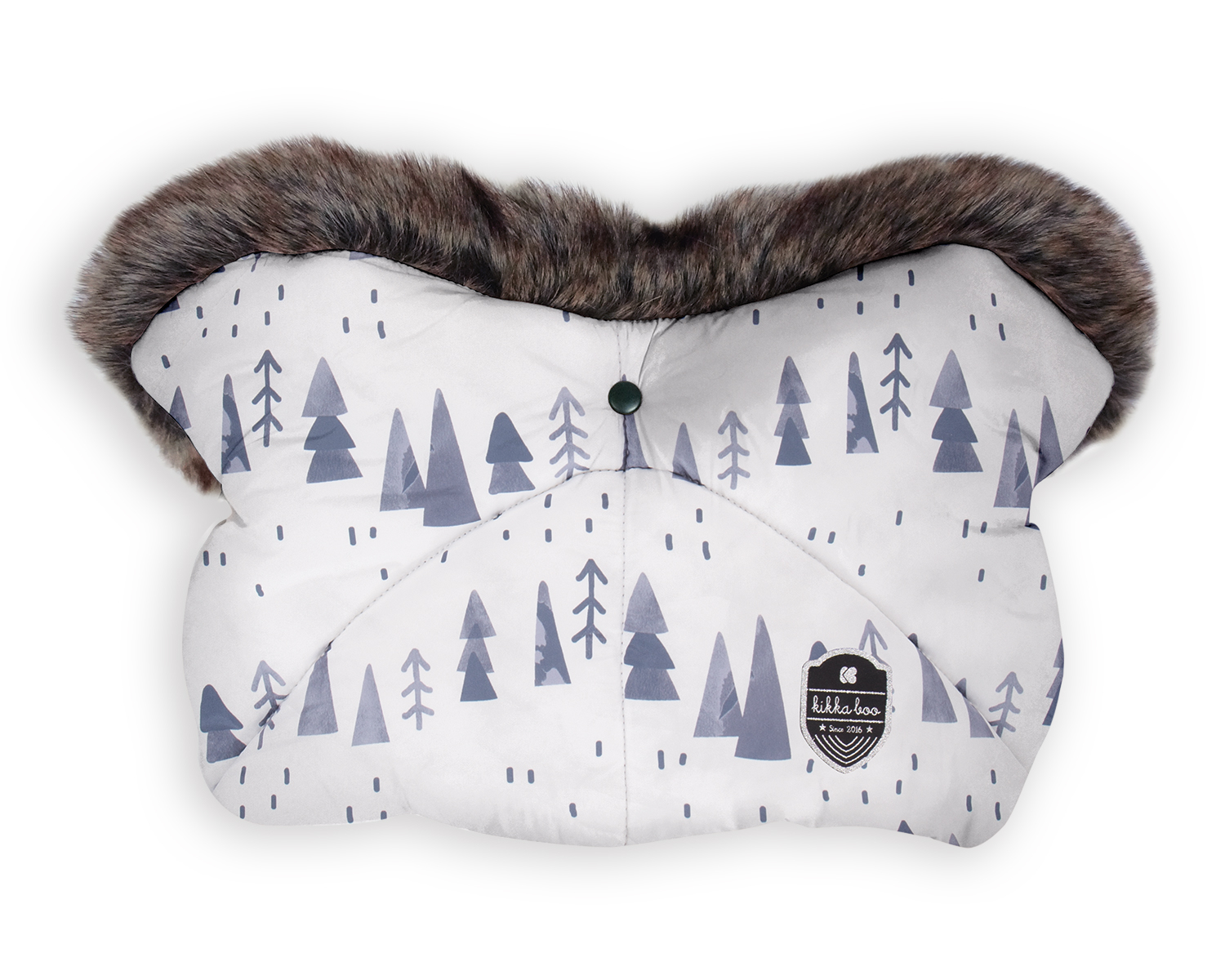 Kikkaboo Ръкавица за количка Shiny Nylon Snow Forest