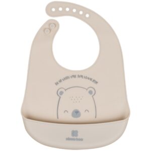 Kikkaboo Лигавник силиконов Bear with me Grey