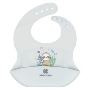 Kikkaboo Лигавник силиконов Savanna Friends Blue