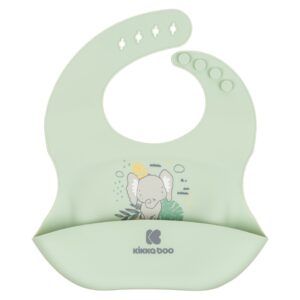 Kikkaboo Лигавник силиконов Savanna Friends Mint