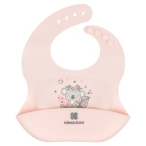 Kikkaboo Лигавник силиконов Savanna Friends Pink