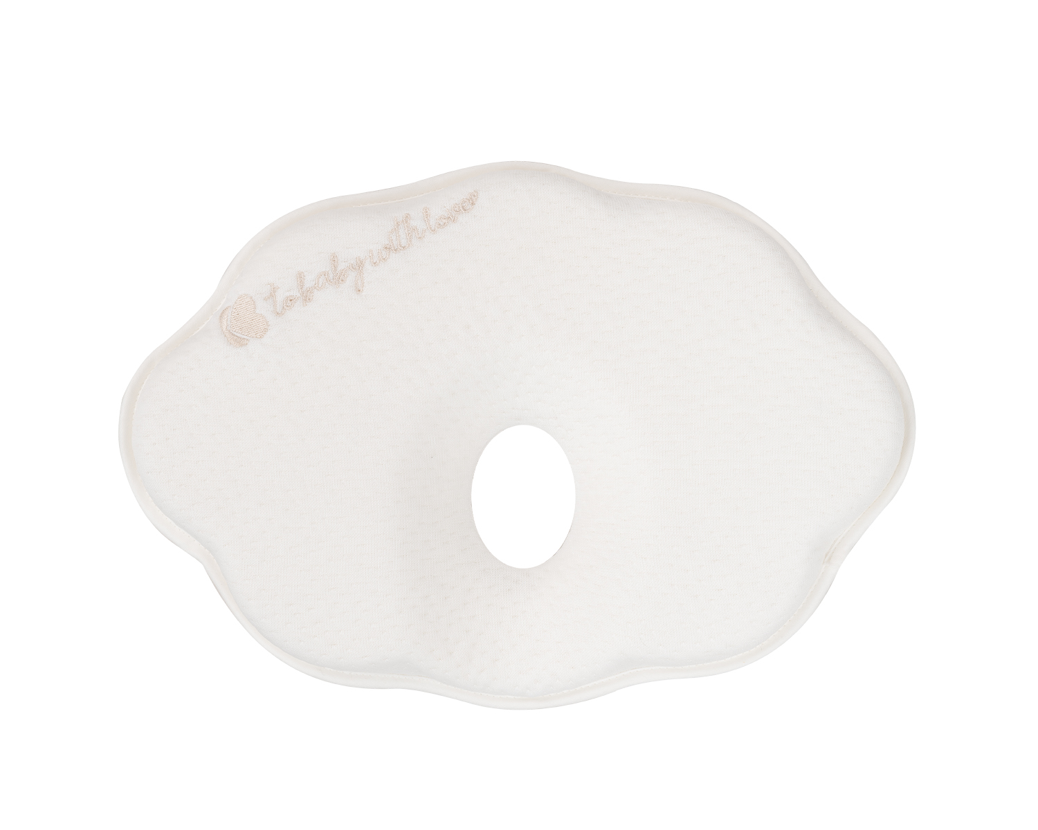 Kikkaboo Мемори ергономична възглавница Cloud Airknit White