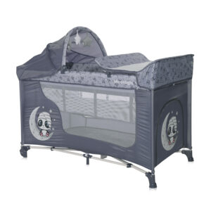 Lorelli Classic КОШАРА MOONLIGHT 2 НИВА PLUS COOL GREY PANDAS