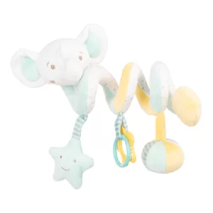Kikkaboo Играчка хоризонтална спирала Elephant Time