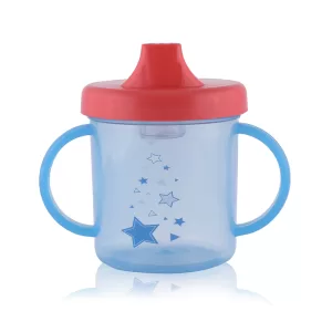 Baby Care ЧАША С ДРЪЖКИ 210МЛ СИНЯ