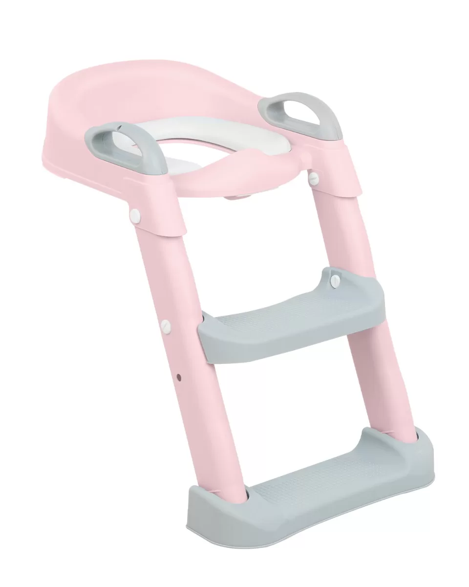 Kikkaboo Тоалетна седалка със стълба Lea Pink