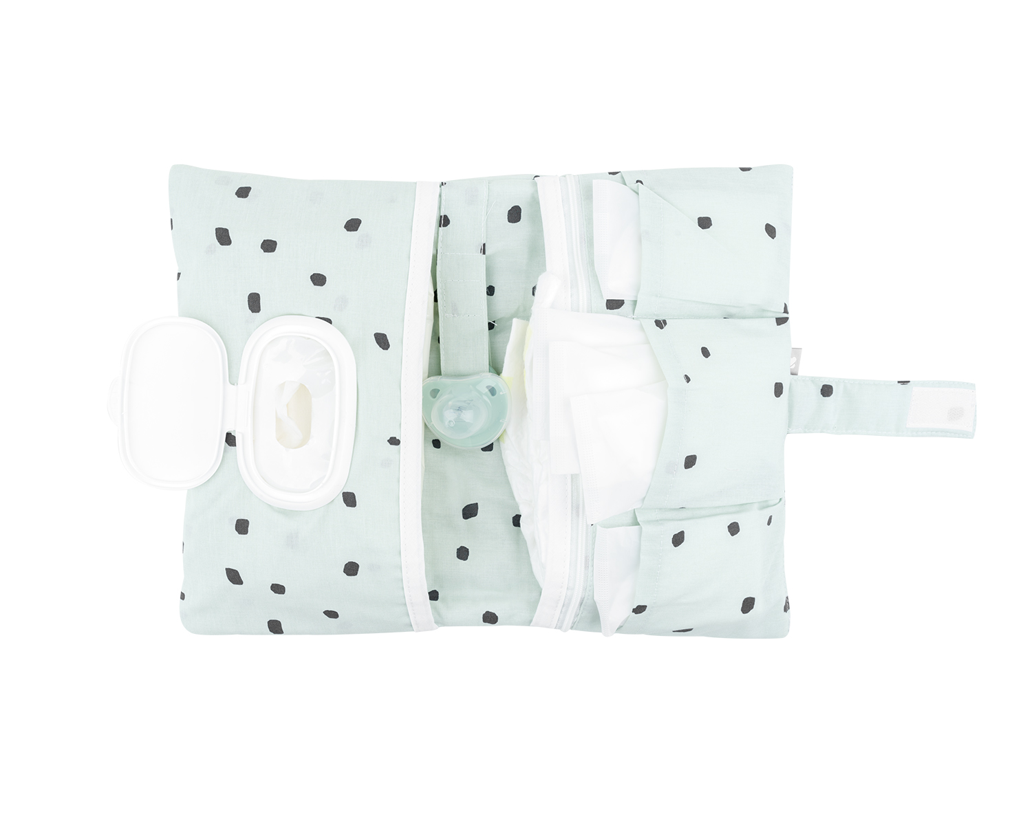 Kikkaboo Несесер за памперси Bear with me Mint - ментов - Image 2