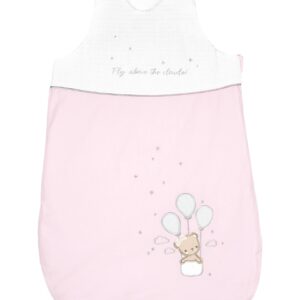 Kikkaboo Зимен спален чувал с бродерия 0-6 месеца Dream Big Pink