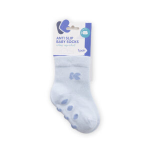 Kikkaboo Бебешки чорапи с релефно стъпало Light Blue 2-3г