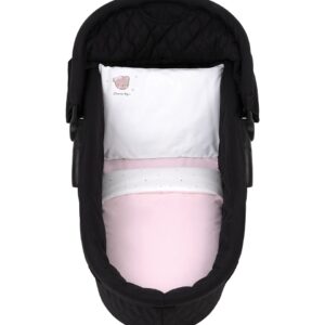 Kikkaboo Бебешки спален комплект за количка 6 части Dream Big Pink