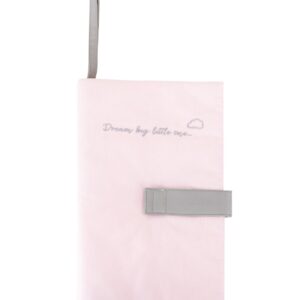 Kikkaboo Несесер за памперси с бродерия Dream Big Pink