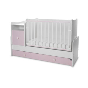 Lorelli Classic ЛЕГЛО TREND PLUS ЦВЯТ БЯЛО/ORCHID PINK