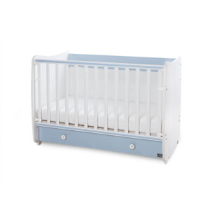 Lorelli Classic ЛЕГЛО DREAM NEW 60/120 ЦВЯТ БЯЛО + BABY BLUE