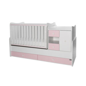 Lorelli Classic ЛЕГЛО MiniMAX NEW 190/72 ЦВЯТ БЯЛО/ORCHID PINK