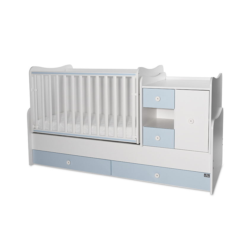 Lorelli Classic ЛЕГЛО MiniMAX NEW 190/72 ЦВЯТ БЯЛО/BABY BLUE