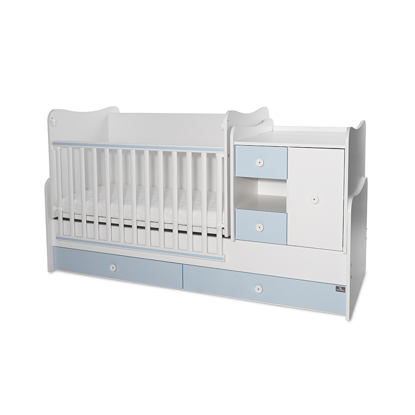 Lorelli Classic ЛЕГЛО MiniMAX NEW 190/72 ЦВЯТ БЯЛО/BABY BLUE - Image 4