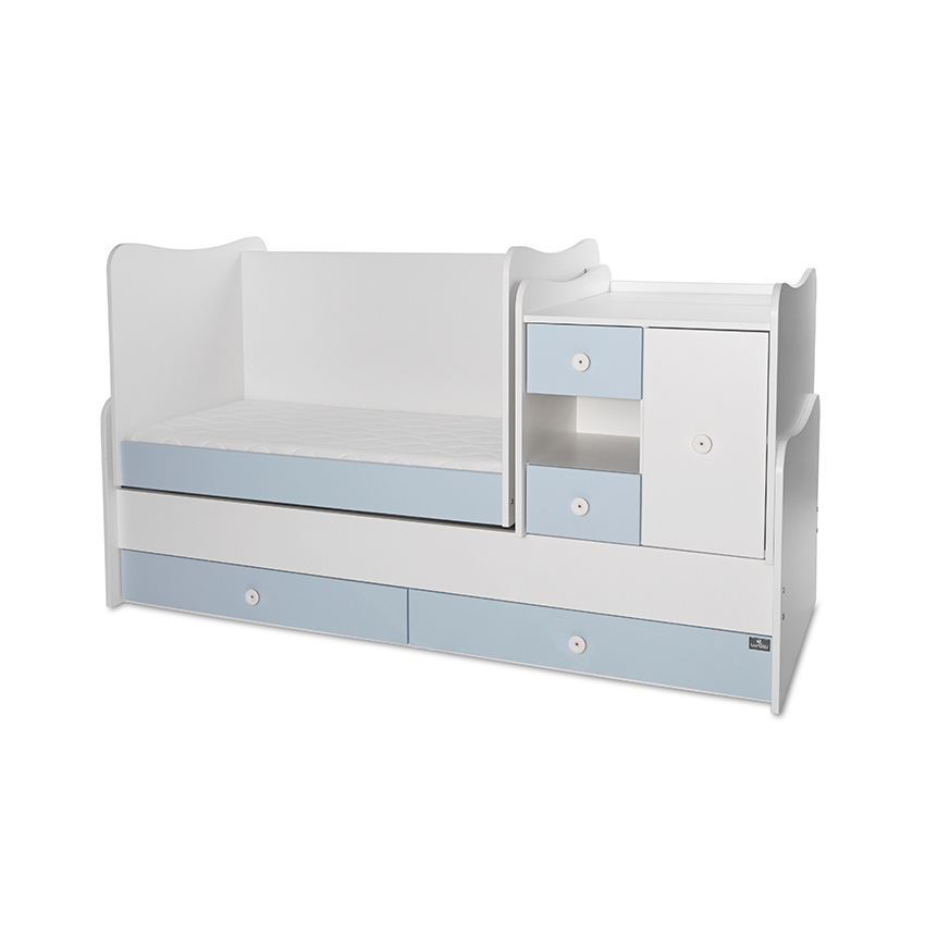 Lorelli Classic ЛЕГЛО MiniMAX NEW 190/72 ЦВЯТ БЯЛО/BABY BLUE - Image 6
