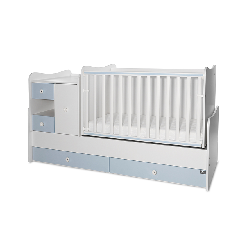 Lorelli Classic ЛЕГЛО MiniMAX NEW 190/72 ЦВЯТ БЯЛО/BABY BLUE - Image 2