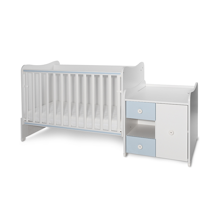 Lorelli Classic ЛЕГЛО MiniMAX NEW 190/72 ЦВЯТ БЯЛО/BABY BLUE - Image 9
