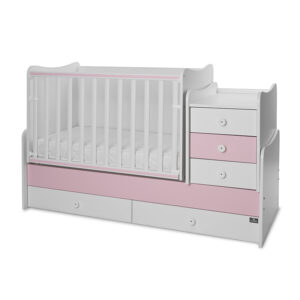 Lorelli Classic ЛЕГЛО MAXI PLUS NEW 70/160 БЯЛО/ORCHID PINK-3BOX