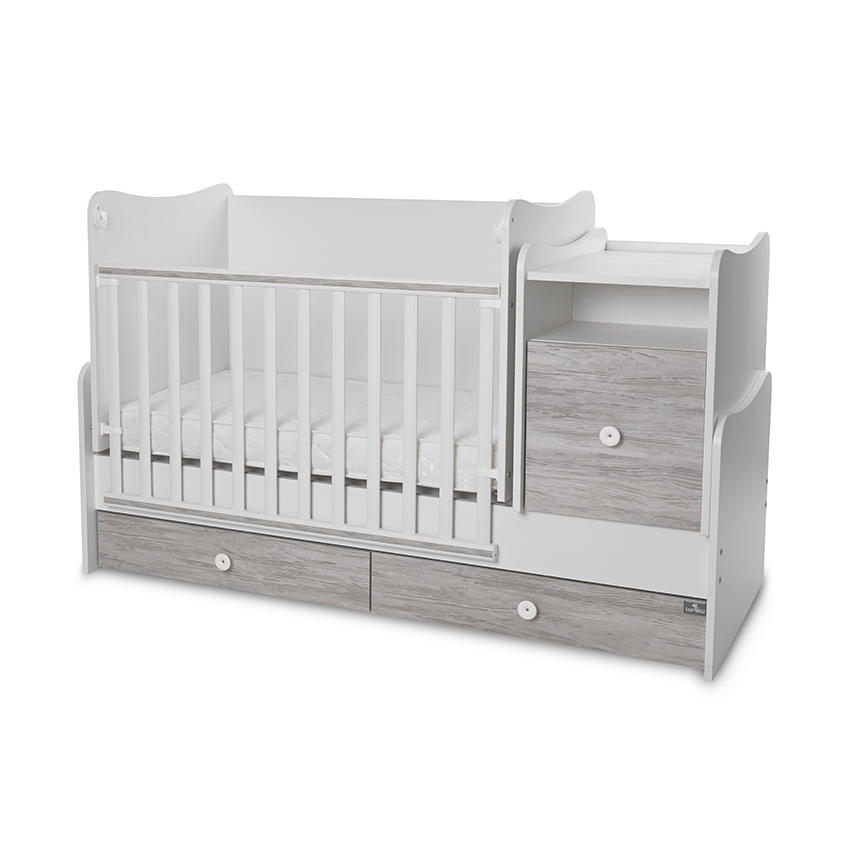 Lorelli Classic ЛЕГЛО TREND PLUS NEW 70/160 ЦВЯТ БЯЛО/АРТ-3box - Image 3