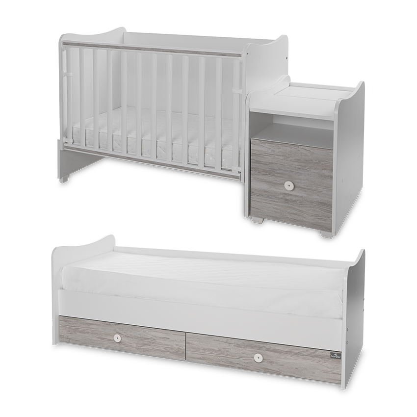 Lorelli Classic ЛЕГЛО TREND PLUS NEW 70/160 ЦВЯТ БЯЛО/АРТ-3box - Image 12