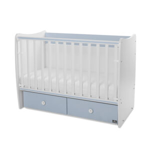Lorelli Classic ЛЕГЛО MATRIX NEW 60/120 БЯЛО/BABY BLUE-2BOX