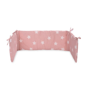 Lorelli Classic ОБИКОЛНИК МАЛЪК LORELLI РАНФОРС PALE BLUSH ЗВЕЗДИ