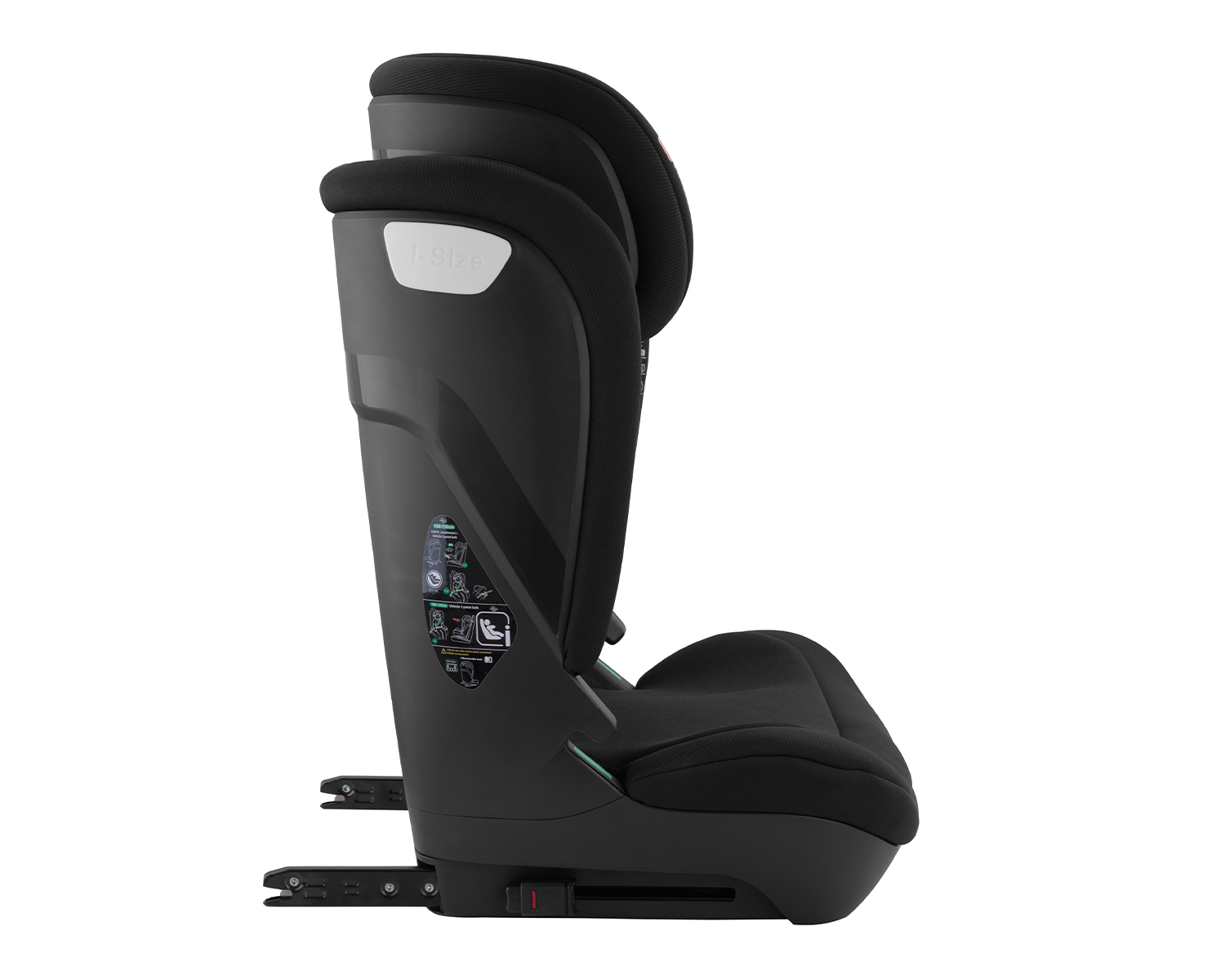 Kikkaboo Стол за кола 100-150 см i-Scout i-SIZE Black - Image 3