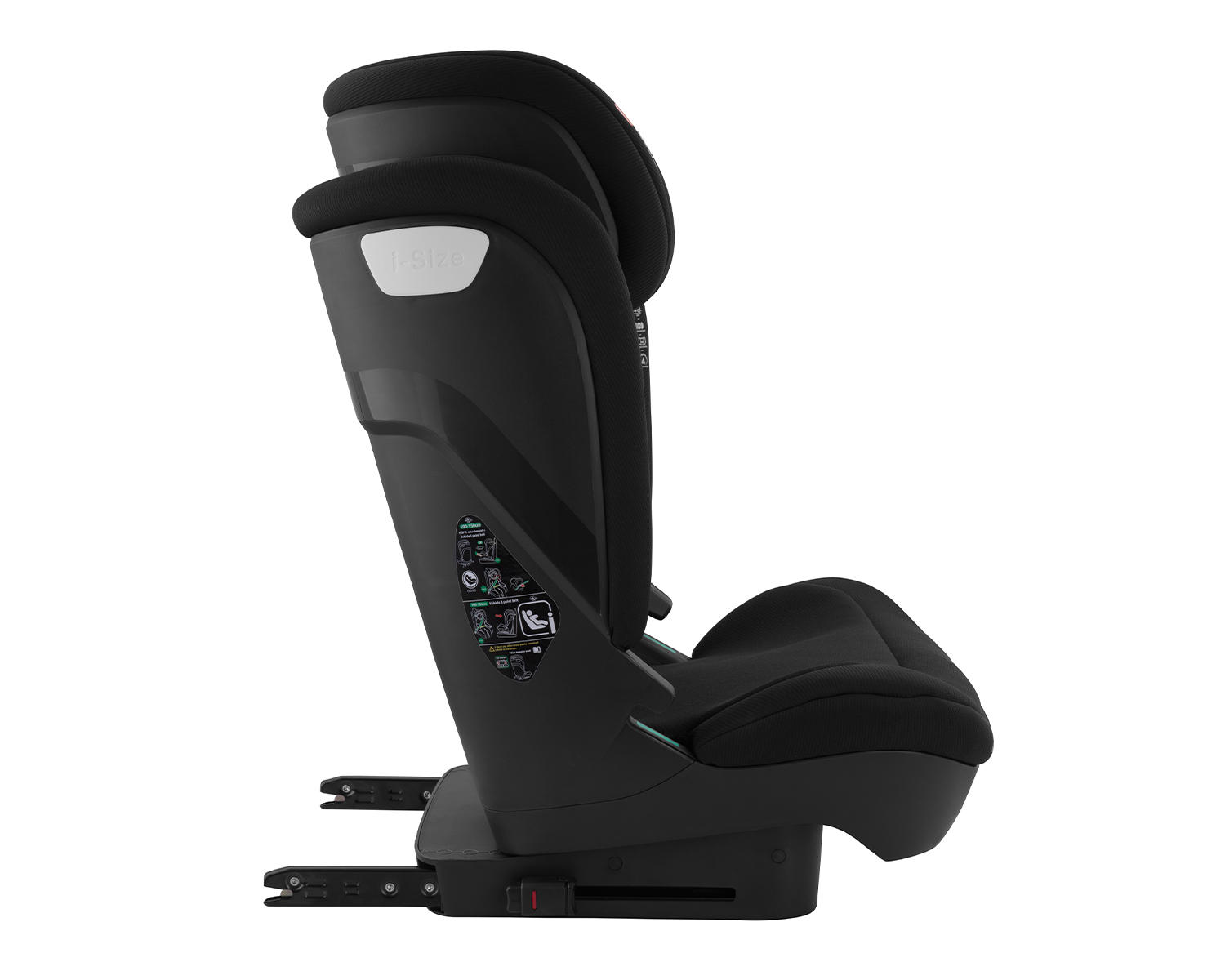 Kikkaboo Стол за кола 100-150 см i-Scout i-SIZE Black - Image 4