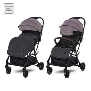 Lorelli Premium Д.КОЛИЧКА MINORI до 22 кг АВТОМАТИЧНО СГЪВАНЕ GREY