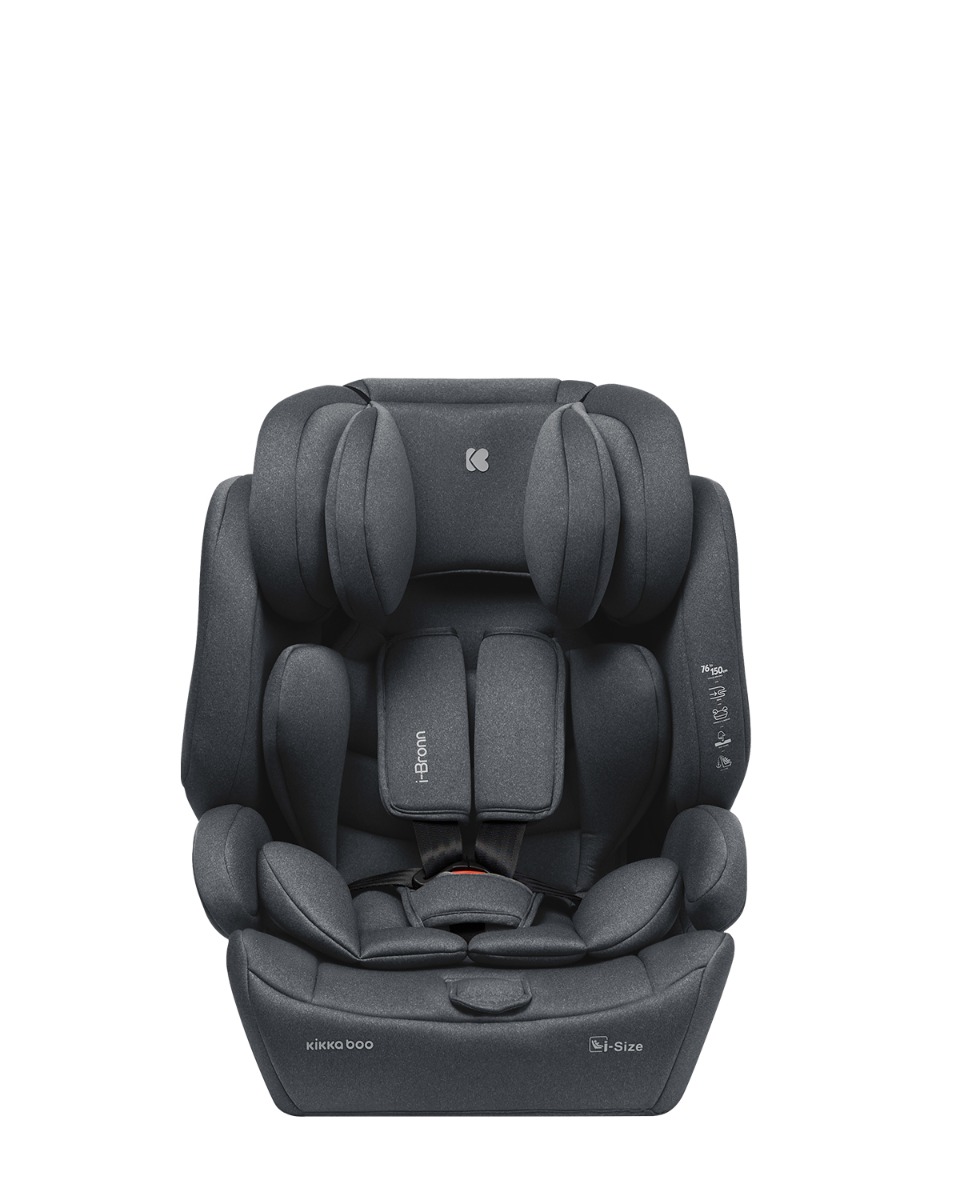 Kikkaboo Стол за кола 76-150 см i-Bronn i-SIZE Grey - Image 3