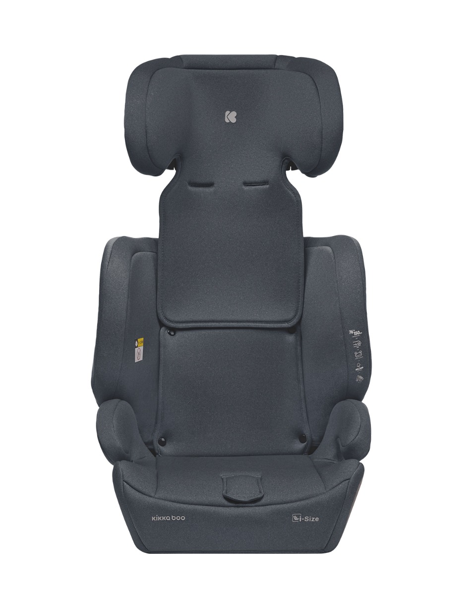 Kikkaboo Стол за кола 76-150 см i-Bronn i-SIZE Grey - Image 5