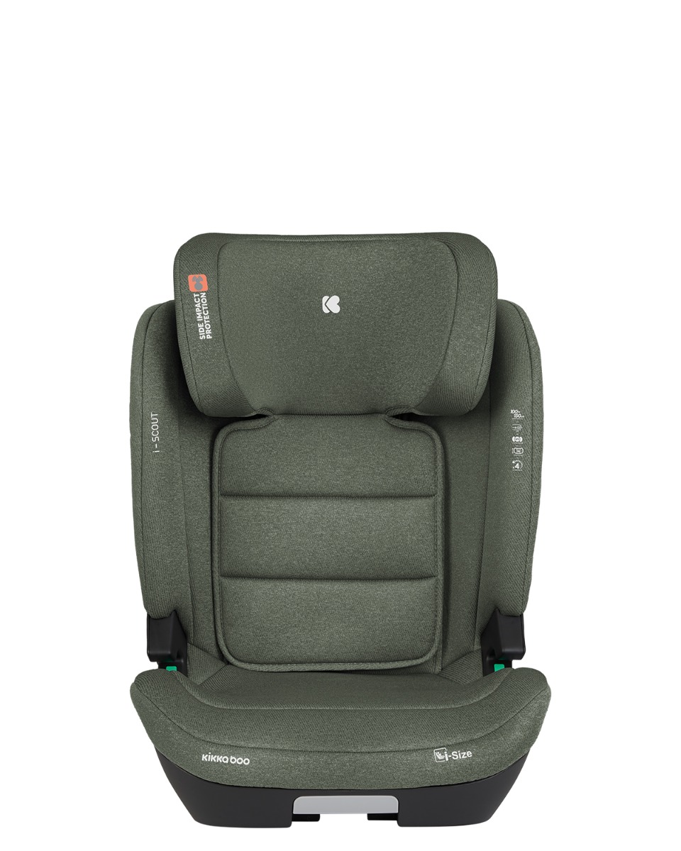 Kikkaboo Стол за кола 100-150 см i-Scout i-SIZE Army Green - Image 3