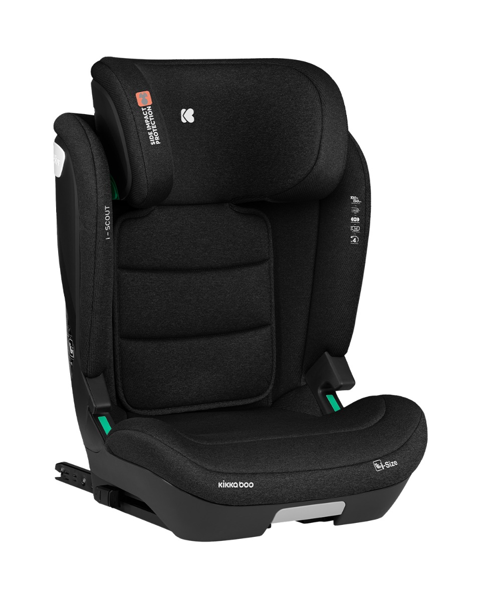 Kikkaboo Стол за кола 100-150 см i-Scout i-SIZE Black - Image 5