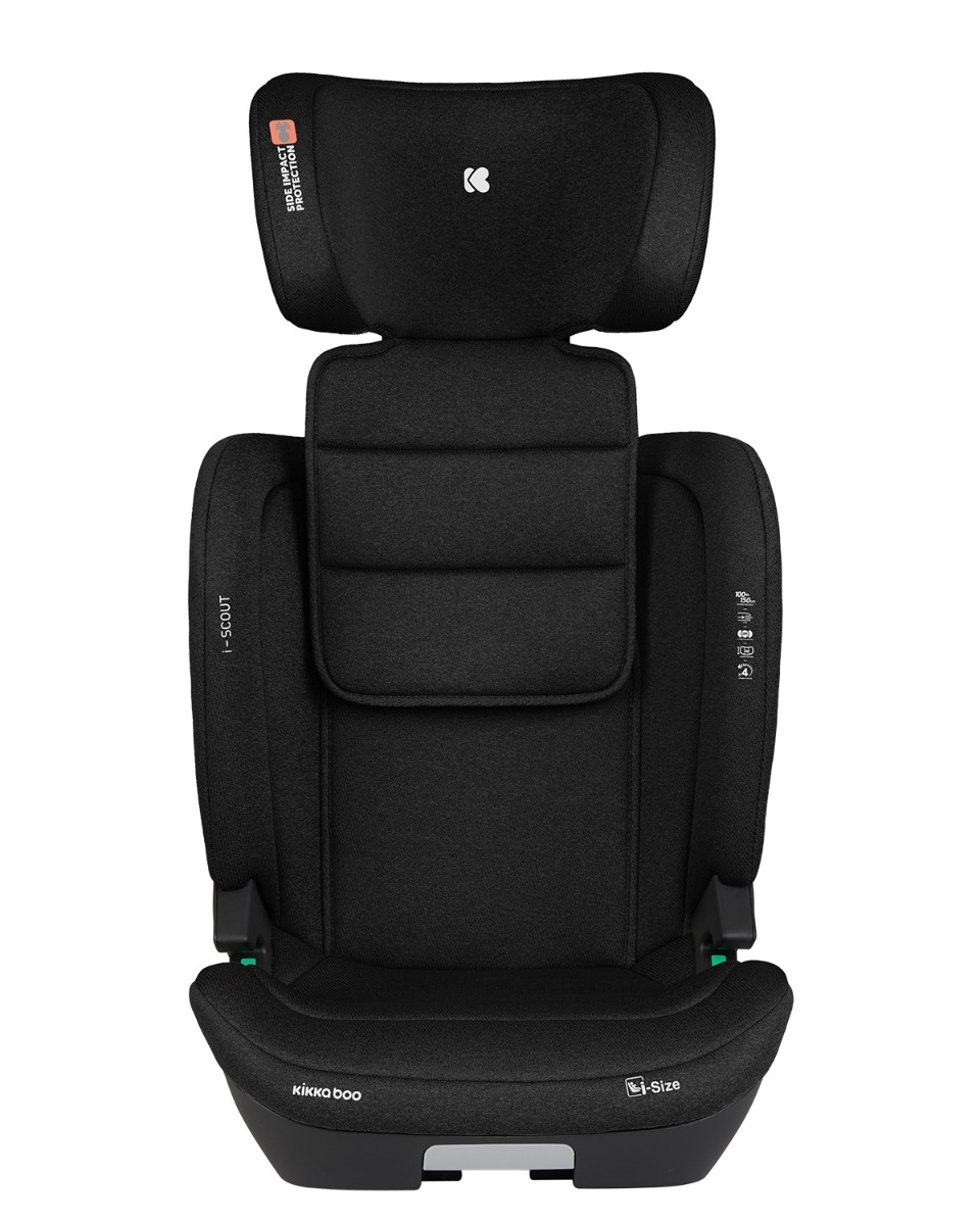 Kikkaboo Стол за кола 100-150 см i-Scout i-SIZE Black - Image 8