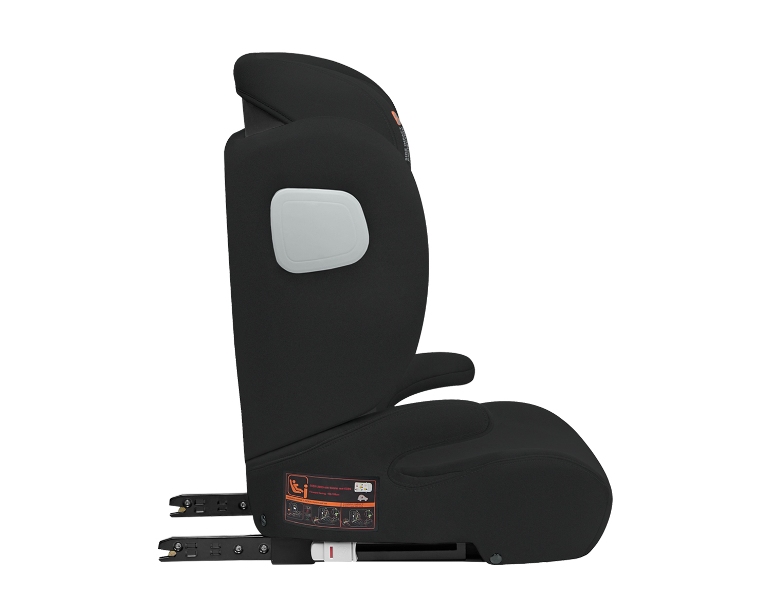 Kikkaboo Стол за кола 100-150 см i-Track i-SIZE Black - Image 7
